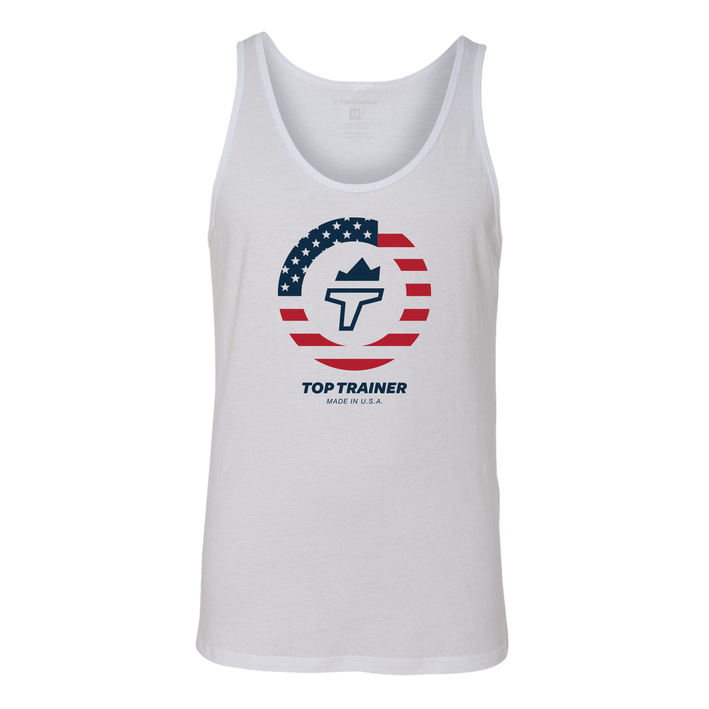 American Flag Torch Tank Top