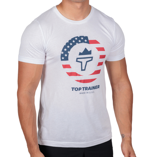 American Flag Torch Tee