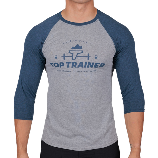 Barbell 3/4 Raglan Tee